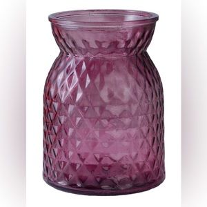 💜 PURPLE GLASS VASE 💜